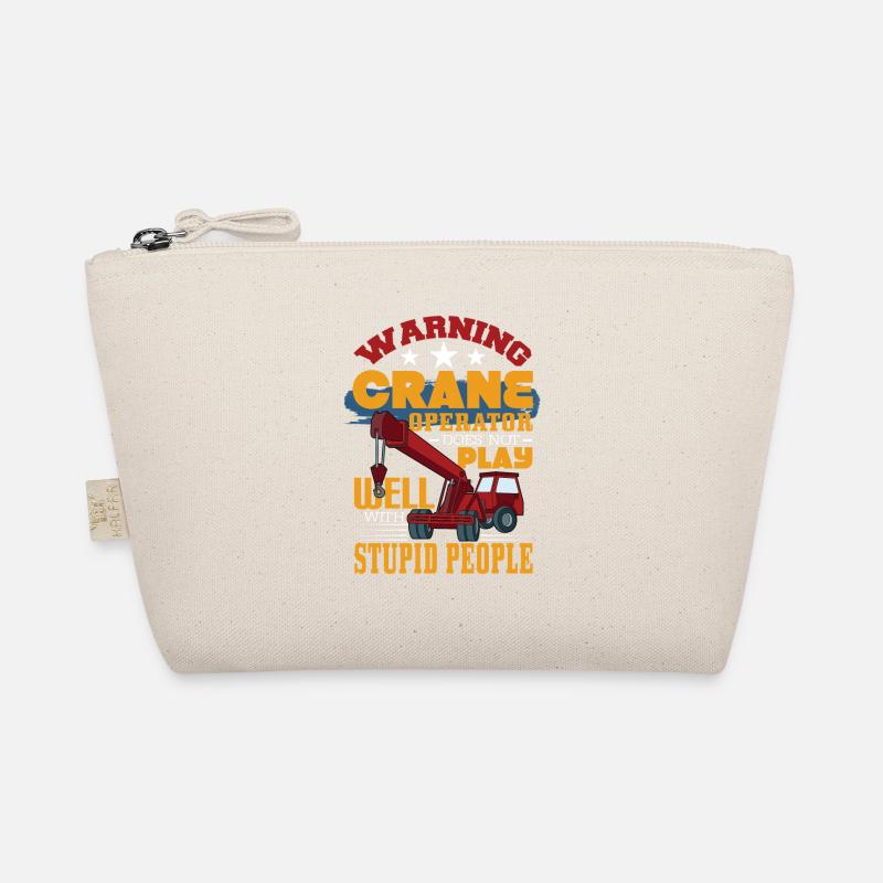 Kranführer Kran Geschenk Bio-Täschchen