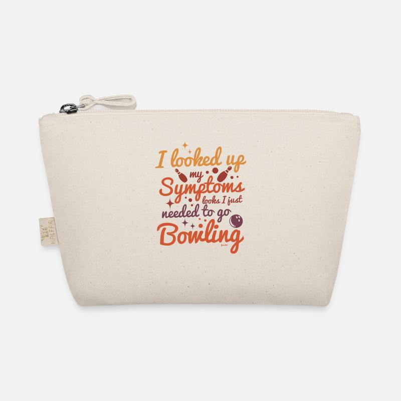 Bowling Strike Bowlingbahn Bowlingteam Bio-Täschchen