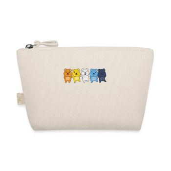 aroace flag gay pride LGBTQ quokka - Organic Pouch - nature - Front