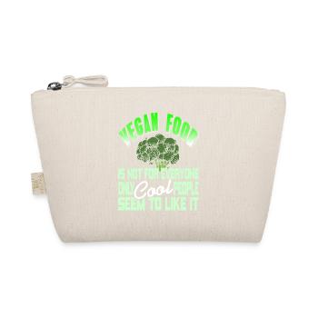 La nourriture végétalienne n’est pas pour tout le monde Rétro Drôle Vegan - Trousse biologique - nature - Devant