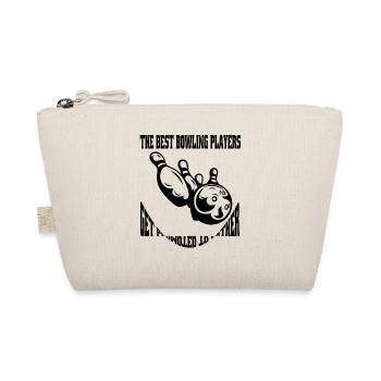 Bowling Kegel Bowling ball Bowler Kegeln Geschenk - Organic Pouch - nature - Front