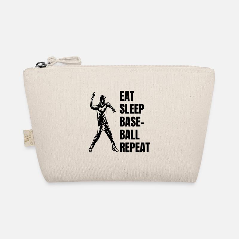 Baseball Baseballliebhaber Baseballspiel Geschenk Bio-Täschchen