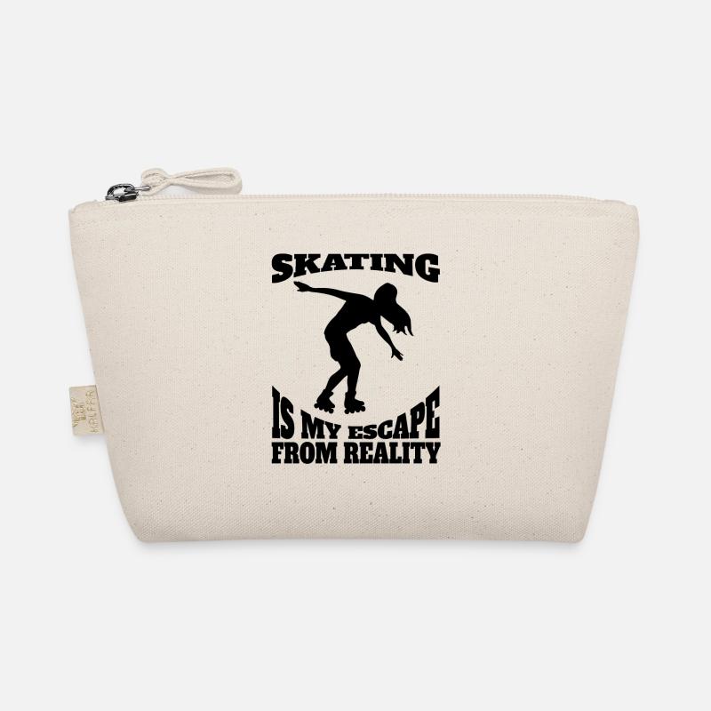 Roller Skating Inline Skating Gift Inliner Skater Organic Pouch