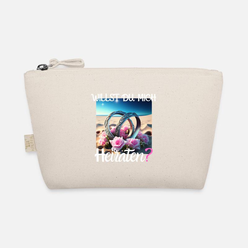 Heiratsantrat für Hochzeit oder Verlobung - Bio-Täschchen