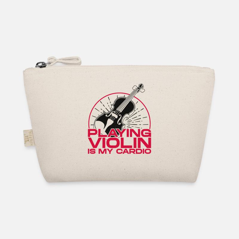 Violin Violinist Playing Violin Is Organic Pouch