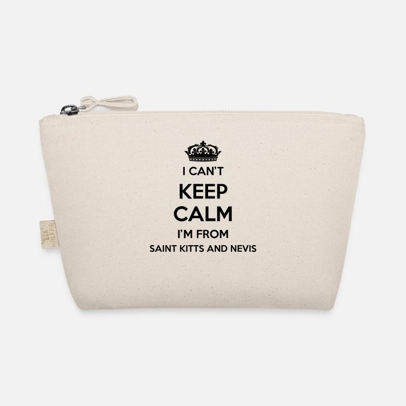 Stay calm, I'm from Saint Kitts and Nevis Organic Pouch