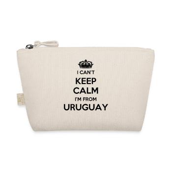 Ich Kann Nicht Ruhig Bleiben, Ich Bin Von Uruguay - Bio-Täschchen - Natur - Vorne