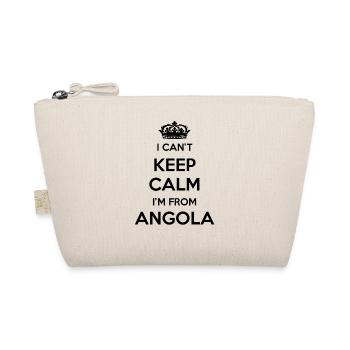Je ne peux pas rester calme, je viens d’Angola - Trousse biologique - nature - Devant