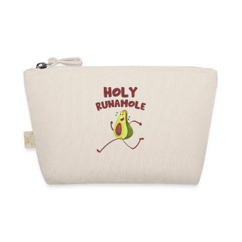 Funny Running Kids - Organic Pouch - nature - Front