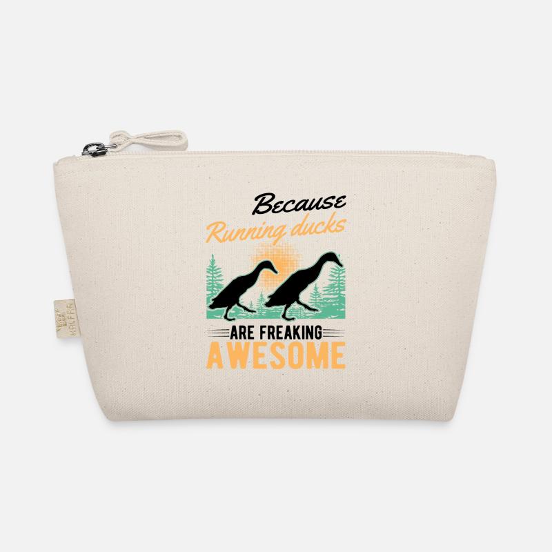 Indian Running Duck Gift Runner Duck Organic Pouch