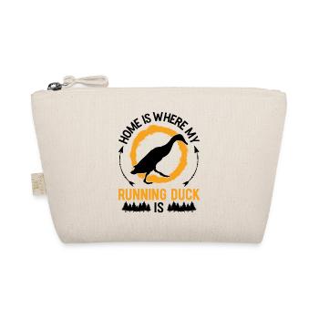 Home is where my running ducks are - Organic Pouch - nature - Front