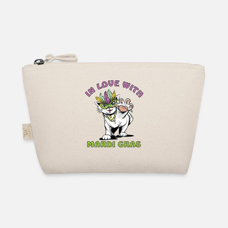Mardi Gras Fasching Karneval Katze Kostüm Bio-Täschchen