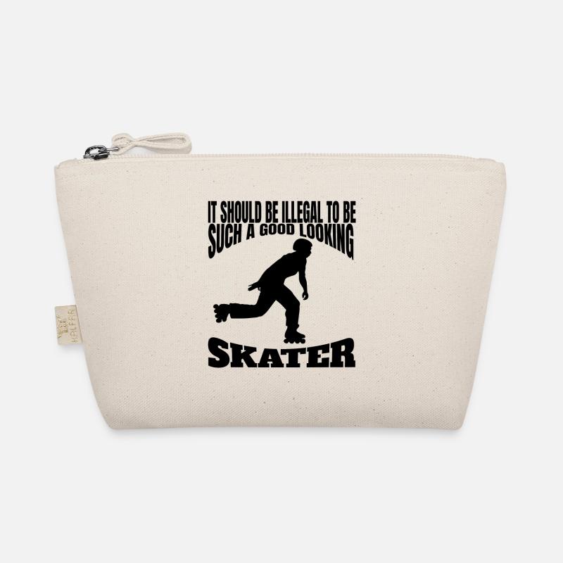 Roller Skating Inline Skating Gift Inliner Skater Organic Pouch