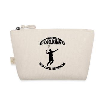 Joueur de badminton Fan de badminton Badminton - Trousse biologique - nature - Devant