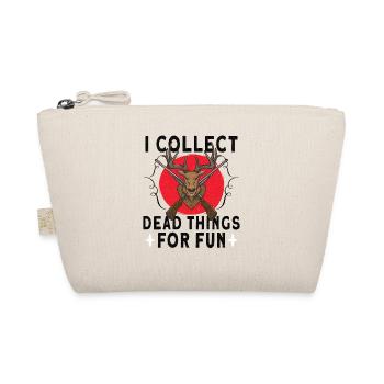 Funny taxidermist taxidermie hunting trophy - Organic Pouch - nature - Front