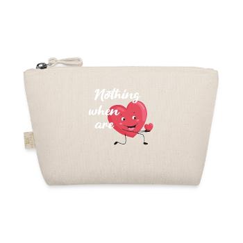 Petite amie, petit ami, homme, partenaire de la Saint-Valentin - Trousse biologique - nature - Devant