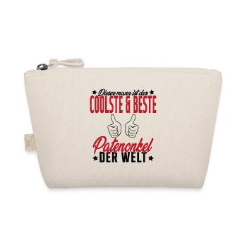 Meilleur Parrain du Monde Humour Cadeau - Trousse biologique - nature - Devant