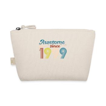 Year 1999 Retro Bitrthday Limited Edition - Organic Pouch - nature - Front