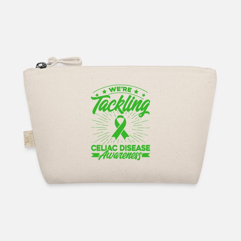 Green Ribbon Celiac Disease Support Celiac Disease Practice Organic Pouch