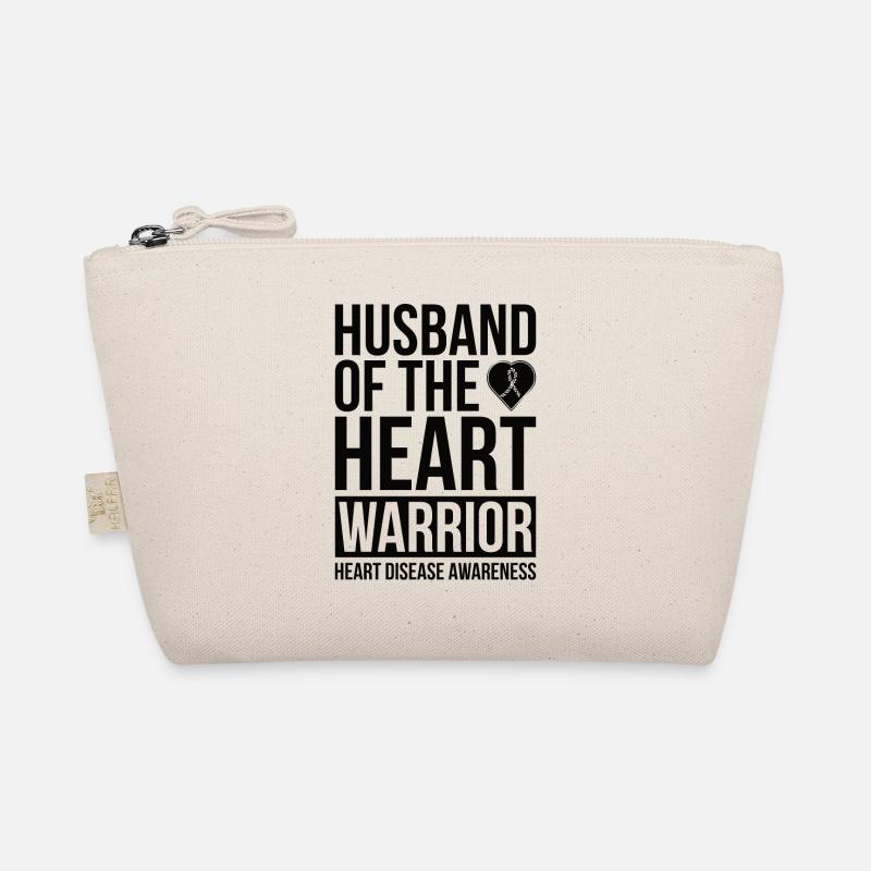 Heart Warrior Herzkrank Kämpfer Ehemann Ehefrau Bio-Täschchen