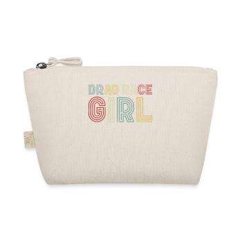 Drag Racing Race Car Girl Retro - Trousse biologique - nature - Devant