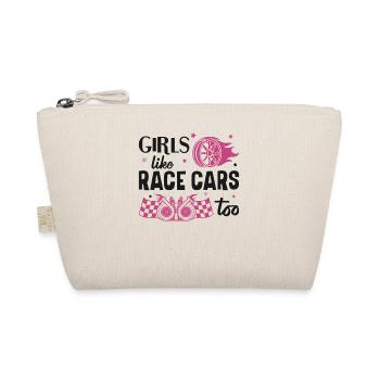 Drag Racing Race Car Girl Girls - Trousse biologique - nature - Devant