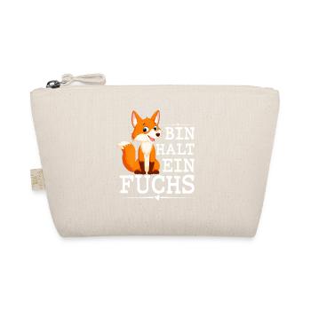 Bin Halt Ein Fuchs - Bio-Täschchen - Natur - Vorne