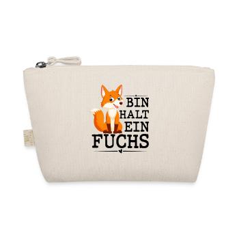 Bin Halt Ein Fuchs - Bio-Täschchen - Natur - Vorne