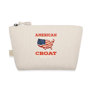 Américains avec croate patriotique croate croate - Trousse biologique - nature - Devant