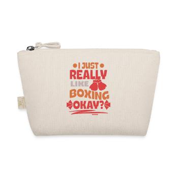 J’aime vraiment la boxe d’accord - Trousse biologique - nature - Devant