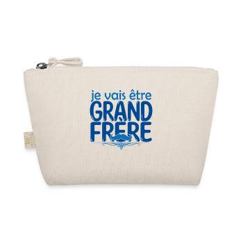 grand frère Bientôt grand-frère futur grand frère - Trousse biologique - nature - Devant