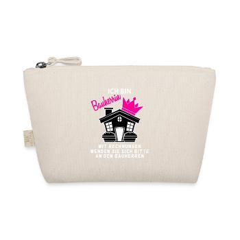 Bauherrin Geschenk - Bio-Täschchen - Natur - Vorne