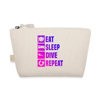 Diver Scuba Diver Scuba Diving Men - Organic Pouch - nature - Front