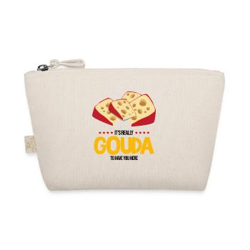 Cheese factory quote for Gouda cheese and Gouda lovers - Organic Pouch - nature - Front