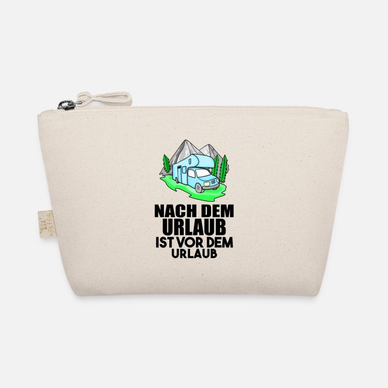 Urlaub Wohnwagen Geschenk Geschenkidee Bio-Täschchen