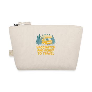Vaccinated and Ready to Travel Vacation Traveler - Organic Pouch - nature - Front