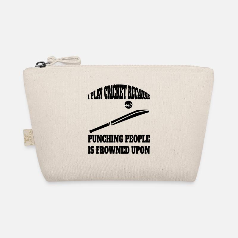 Cricket Team Cricket Slogan Gift Cricket Fan Organic Pouch