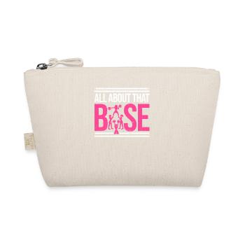 All About That Base Cheerleading Design, Cheer - Bio-Täschchen - Natur - Vorne