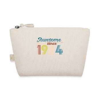 Vintage 1985 Retro Bitrthday Limited Edition - Organic Pouch - nature - Front