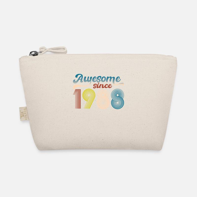 Vintage 1988 Retro Bitrthday Edition Limitée Trousse biologique