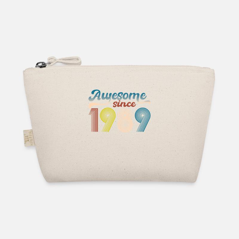 Vintage 1989 Retro Bitrthday Edition Limitée Trousse biologique
