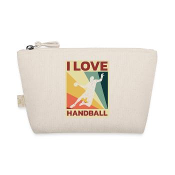 Handball Team, Club, Coach, Coach, Player - Organic Pouch - nature - Front