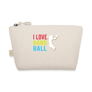 Handball Team, Club, Coach, Coach, Player - Organic Pouch - nature - Front