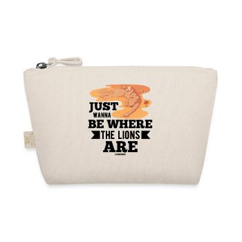 J’adore les lions - Trousse biologique - nature - Devant