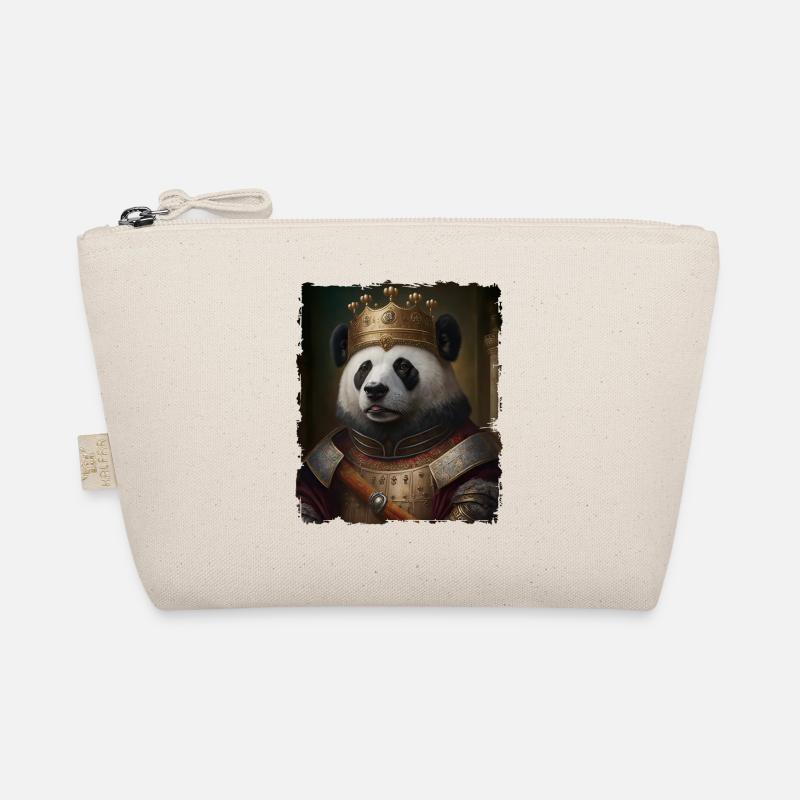 Renaissance Pet Portrait Géant Panda King Crown Trousse biologique