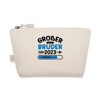 Großer Bruder 2023 - Bio-Täschchen - Natur - Vorne