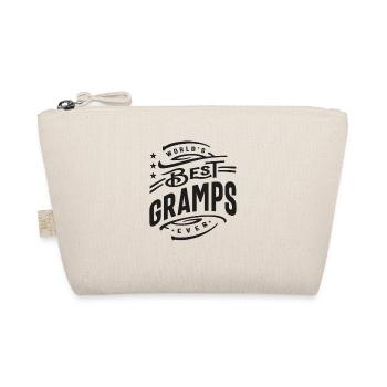 World's Best Gramps Ever Funny - Organic Pouch - nature - Front