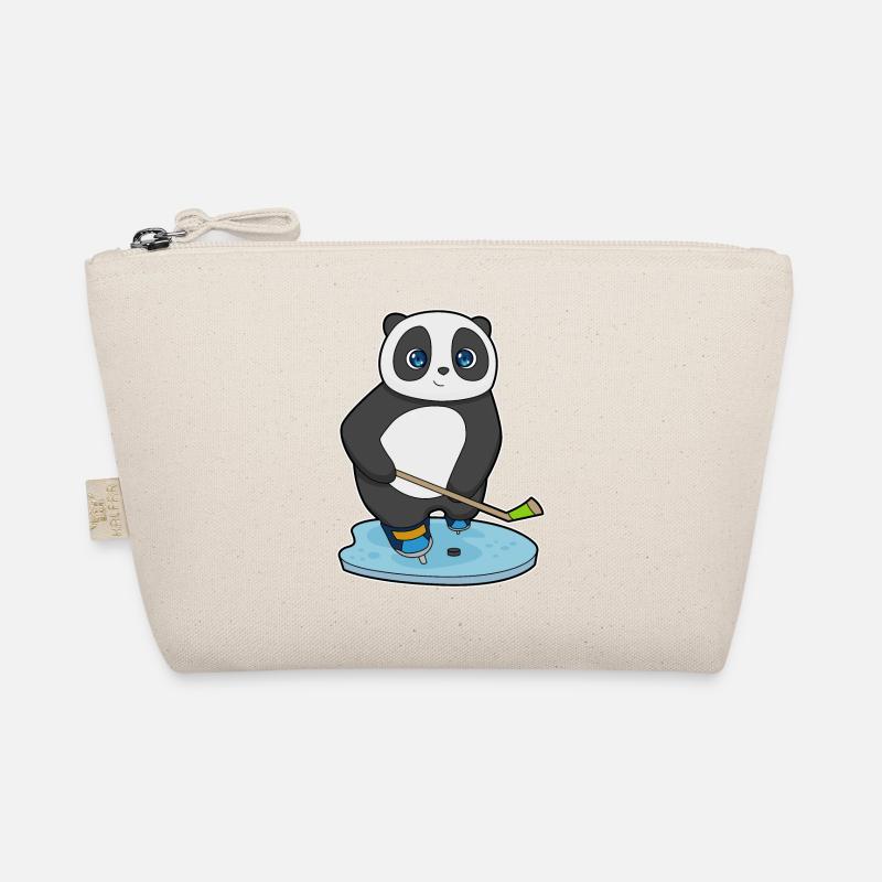 Panda Eishockey Eishockeyschläger Bio-Täschchen