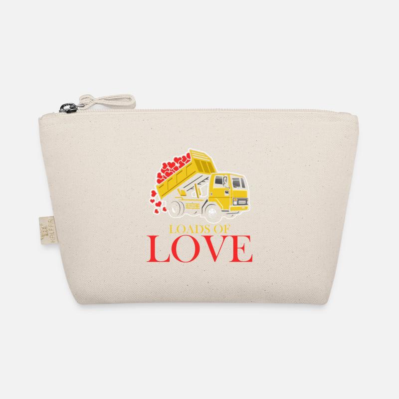 Charges d’amour camion ouvrier de la construction Saint-Valentin Trousse biologique