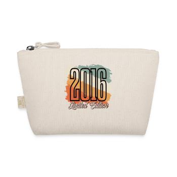 2016 Année de naissance Anniversaire Année de construction Vintage Rétro - Trousse biologique - nature - Devant